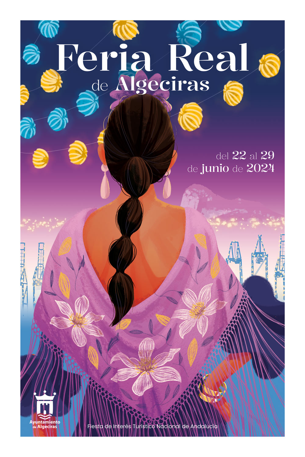 Cartel para la Feria Real de Algeciras