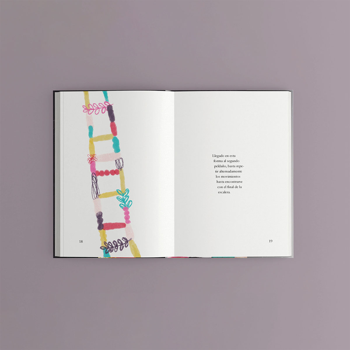 Pages of Instrucciones para subir una escalera