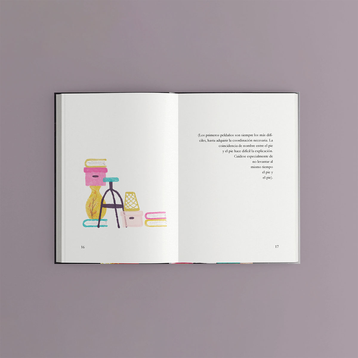 Pages of Instrucciones para subir una escalera